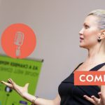 Caprice Does The Business For Female Speakers!